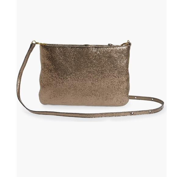 NWT Madewell The Puff Crossbody in Pewter
